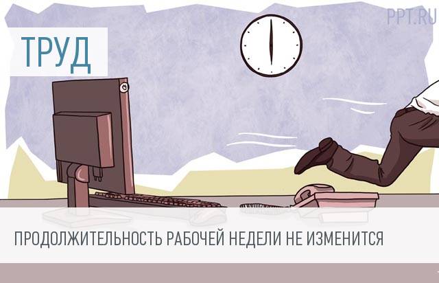 Депутаты отказались сокращать рабочую неделю