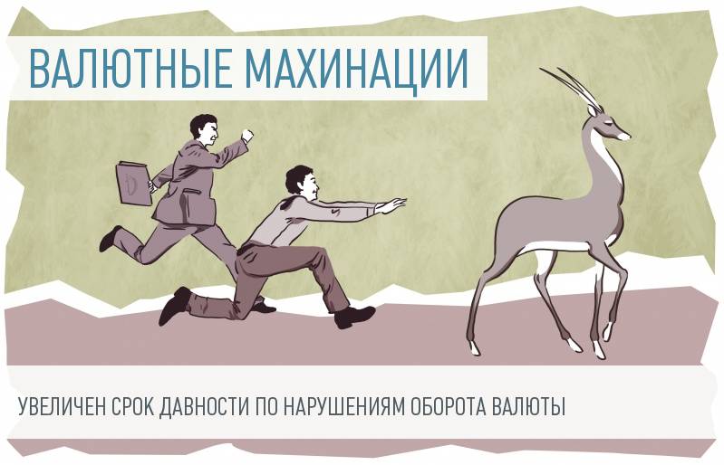 Привлекать к ответственности за валютные нарушения будут в течение двух лет