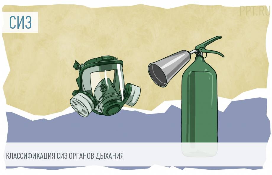 Виды СИЗ органов дыхания (СИЗОД) и принципы их использования