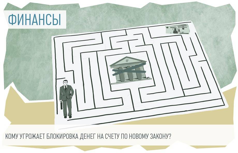 Кому заблокируют счет в банке 26 сентября 2018 года