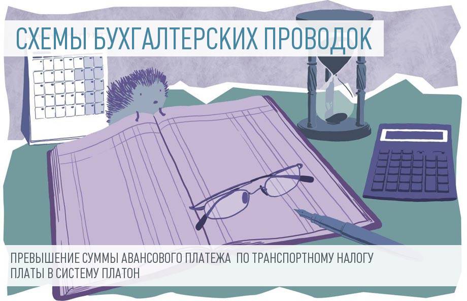 Учета вычета из транспортного налога на сумму платы по системе