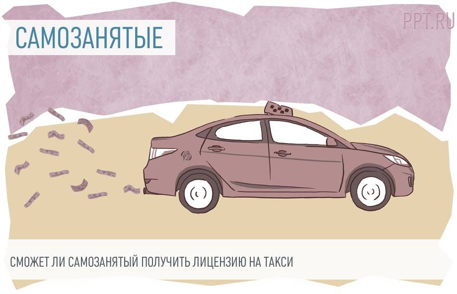 Как получить лицензию на такси для самозанятого