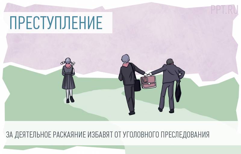 Преступник раскается он противоречит